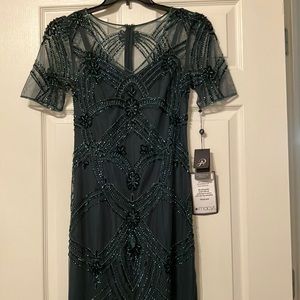 Adrianna Papell Beaded Evening Gown